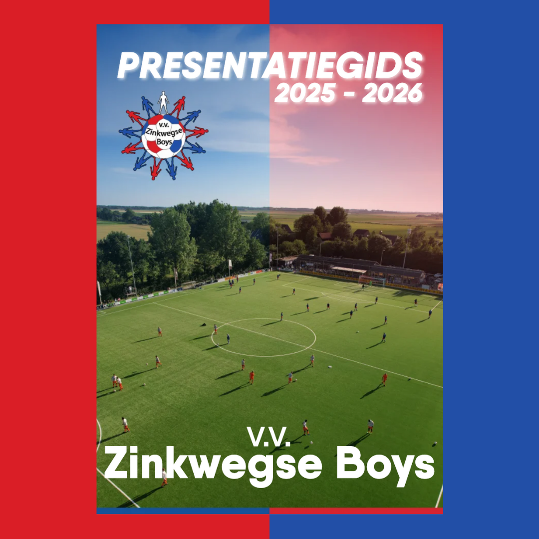 De presentatiegids is terug! Zinkwegse Boys presenteert de gids van 2025-2026